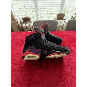 Nike Air Jordan MVP Shoes Boys Size 5Y Black Red Basketball Sneakers DZ5577-006